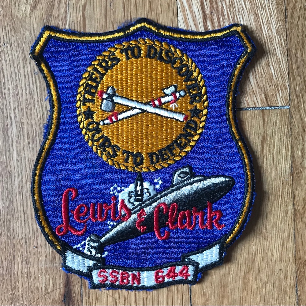 Vintage Lewis and Clark Submarine patch